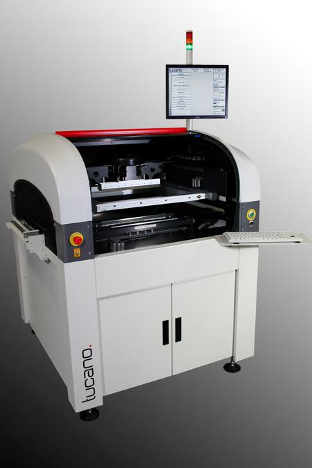 
Essemtec’s Tucano USC-V automatic stencil printer 